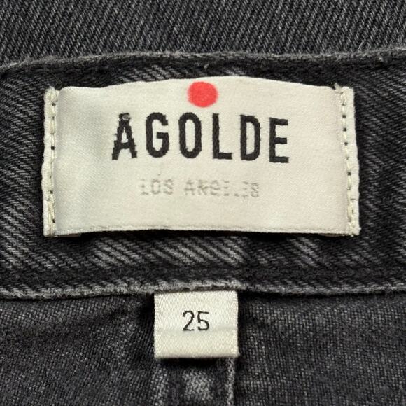 Agolde 90s Jean Mid Rise Loose Straight Leg Photogram Size 25 - Picture 5 of 6